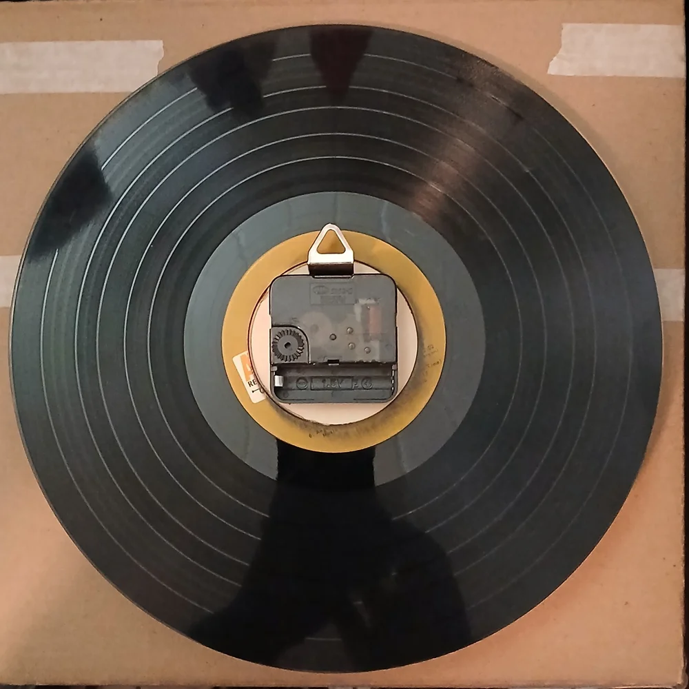Batman Wood And vinyl record Wall Clock Handmade.